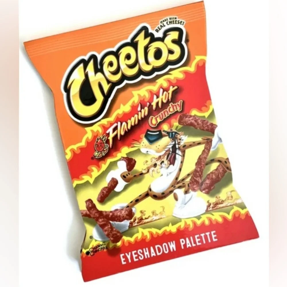 Cheetos Eyeshadow Palette X Taste Beauty